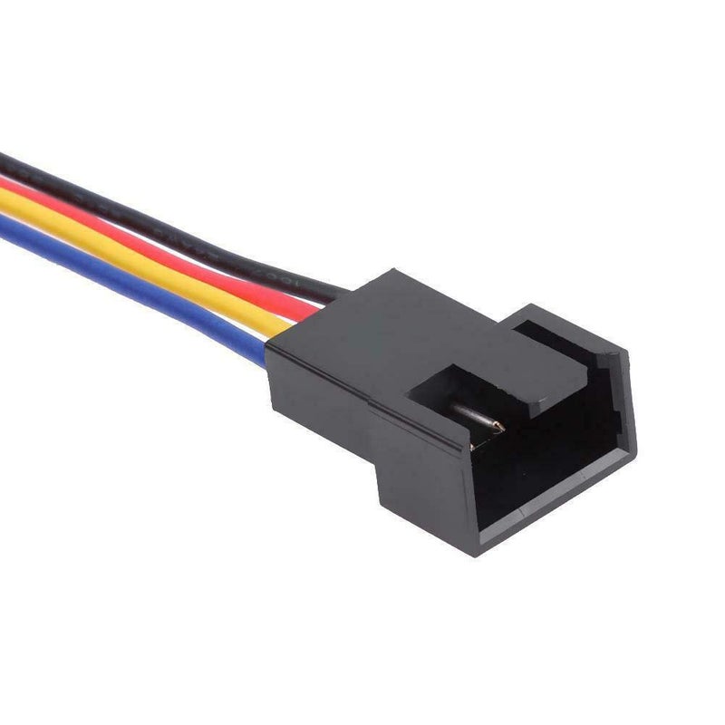 Wixine 5Pcs 5Pin to 4Pin Fan Connector Adapter Converter Extension Cable Wire - Image 3